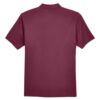 Men's Pima Piqué Polo - Burgundy back Devon & Jones D100 - Men's Pima Piqué Polo