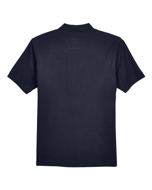 Men's Pima Piqué Polo - Navy back Devon & Jones D100 - Men's Pima Piqué Polo