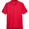 Men's Pima Piqué Polo - Red Devon & Jones D100 - Men's Pima Piqué Polo