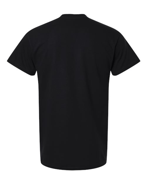 Unisex Heavy Cotton™ T-Shirt - Black back Gildan 5000 - Unisex Heavy Cotton™ T-Shirt