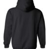 Unisex Heavy Blend™ Hooded Sweatshirt - Black back Gildan 18500 - Unisex Heavy Blend™ Hooded Sweatshirt