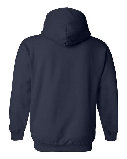 Unisex Heavy Blend™ Hooded Sweatshirt - Navy back Gildan 18500 - Unisex Heavy Blend™ Hooded Sweatshirt
