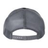 112+ R-Flex Adjustable Trucker Cap - Black/ Graphite back Richardson 112PL - 112+ R-Flex Adjustable Trucker Cap